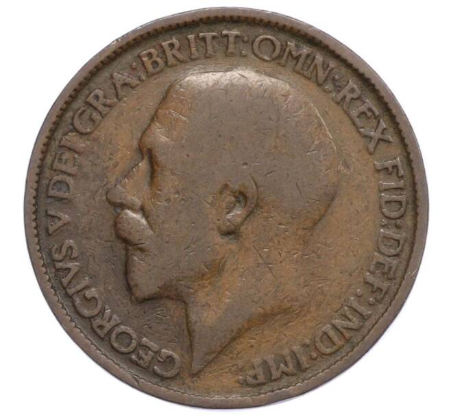 Монета 1/2 пенни 1912 года Великобритания (Артикул K12-21146)