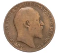 Монета 1/2 пенни 1910 года Великобритания (Артикул K12-21150)