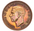 Монета 1/2 пенни 1945 года Великобритания (Артикул K12-21233)