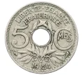 Монета 5 сантимов 1924 года Франция (Артикул K27-85977)