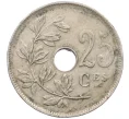 Монета 25 сантимов 1921 года Бельгия — текст на французском (BELGIQUE) (Артикул K27-85996)