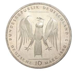 10 марок 1990 года Германия «800 лет Тевтонскому Ордену» — Фото №2