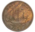 Монета 1/2 пенни 1957 года Великобритания (Артикул K12-21253)