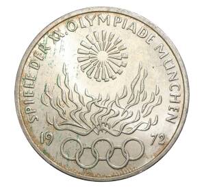 10 марок 1972 года F Германия «Олимпиада в Мюнхене — Факел» — Фото №1