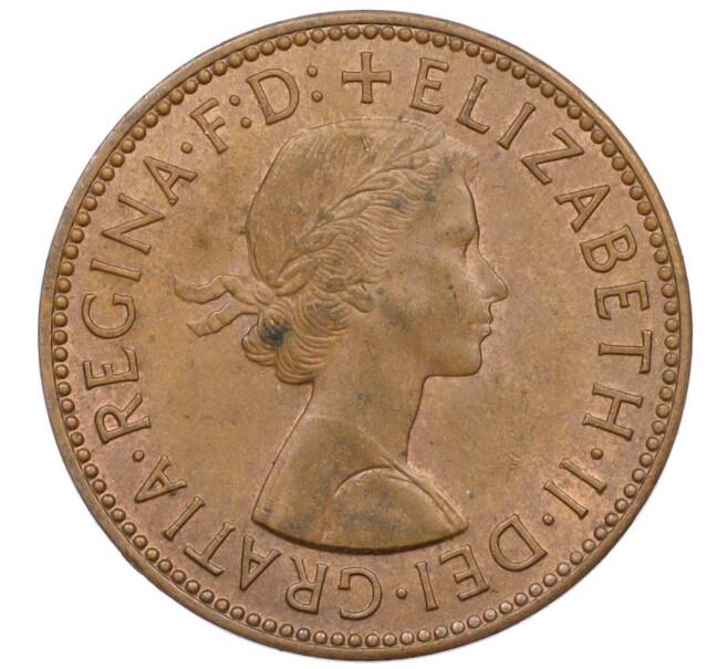 Монета 1/2 пенни 1964 года Великобритания (Артикул K12-21276)