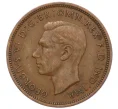 Монета 1/2 пенни 1948 года Великобритания (Артикул K12-21297)