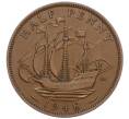 Монета 1/2 пенни 1948 года Великобритания (Артикул K12-21299)