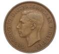 Монета 1/2 пенни 1949 года Великобритания (Артикул K12-21300)