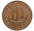 Монета 1/2 пенни 1949 года Великобритания (Артикул K12-21303)
