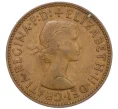 Монета 1/2 пенни 1959 года Великобритания (Артикул K12-21305)