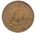 Монета 1/2 пенни 1965 года Великобритания (Артикул K12-21312)
