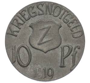 10 пфеннигов 1919 года Германия — город Вольфах (Нотгельд)