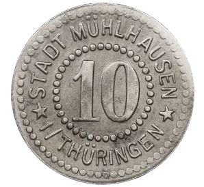 10 пфеннигов 1917 года Германия — город Мюльхаузен (Нотгельд)