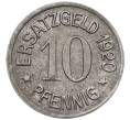 Монета 10 пфеннигов 1920 года Германия — город Цайц (Нотгельд) (Артикул K12-21554)