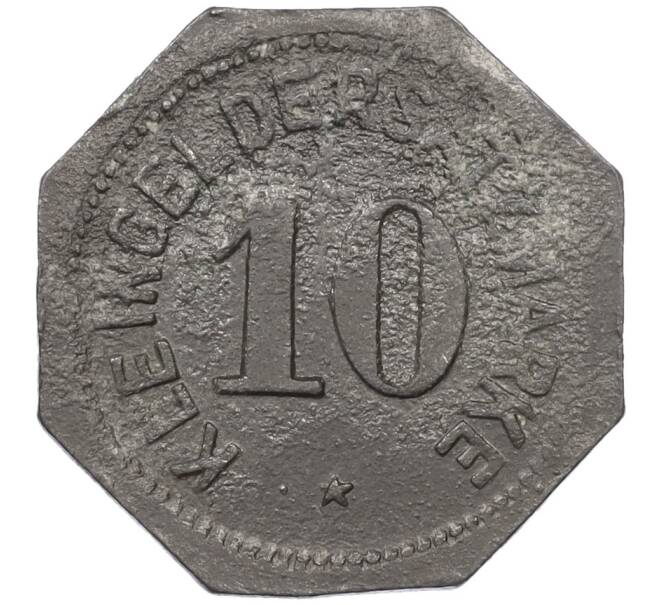 Монета 10 пфеннигов 1917 года Германия — город Регенсбург (Нотгельд) (Артикул K12-21566)