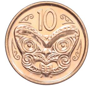 10 центов 2014 года Новая Зеландия