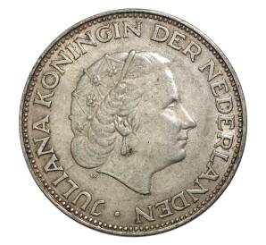 2 1/2 гульдена 1961 года Нидерланды — Фото №2