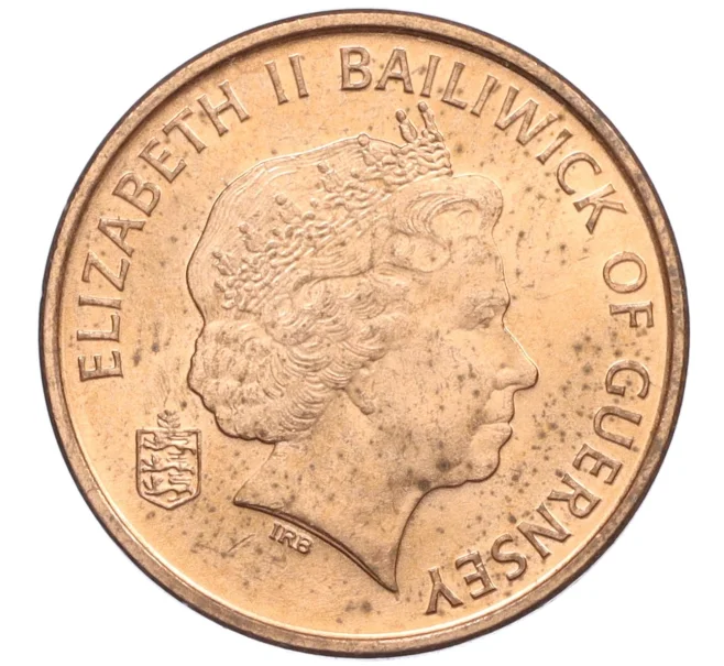 Монета 1 пенни 1998 года Гернси (Артикул K12-21473)