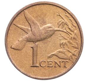 1 цент 1999 года Тринидад и Тобаго