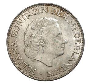 2 1/2 гульдена 1962 года Нидерланды — Фото №2