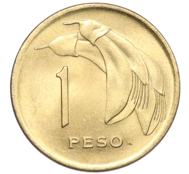 Монета 1 песо 1969 года Уругвай (Артикул K12-21496)