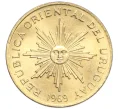 Монета 1 песо 1969 года Уругвай (Артикул K12-21496)