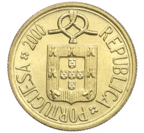 1 эскудо 2000 года Португалия