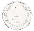 Монета 1 песо 2008 года Чили (Артикул K12-21515)