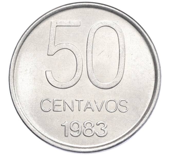 Монета 50 сентаво 1983 года Аргентина (Артикул K12-21522)