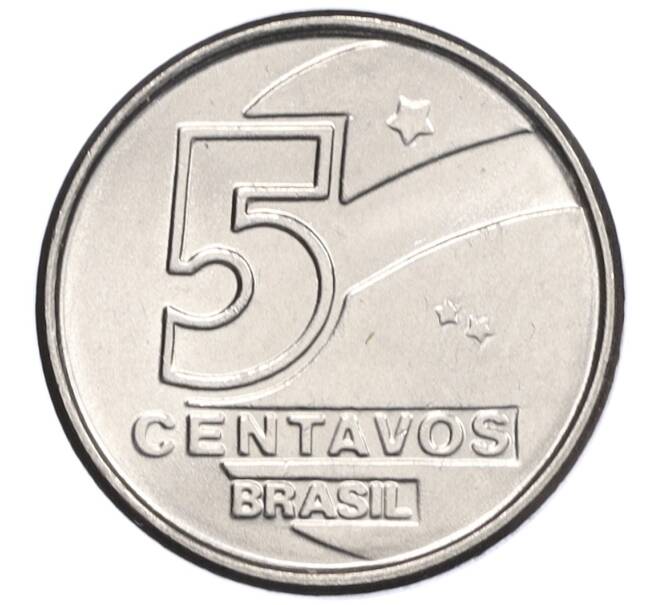 Монета 5 сентаво 1989 года Бразилия (Артикул K12-21524)