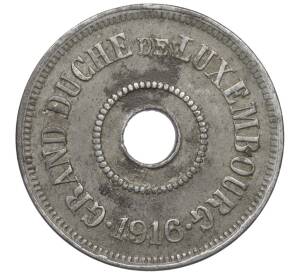 25 сантимов 1916 года Люксембург — Фото №1