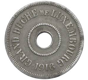 25 сантимов 1916 года Люксембург