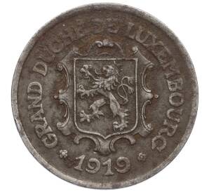 25 сантимов 1919 года Люксембург — Фото №1