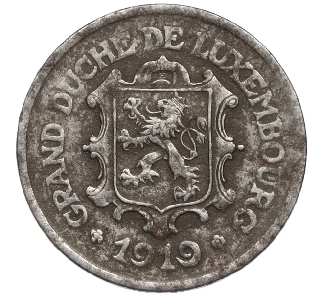 Монета 25 сантимов 1919 года Люксембург (Артикул K12-21586)