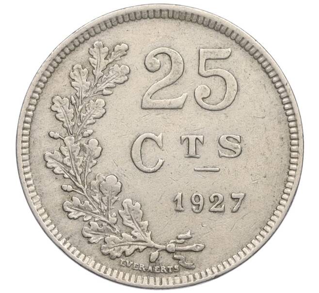 Монета 25 сантимов 1927 года Люксембург (Артикул K12-21603)