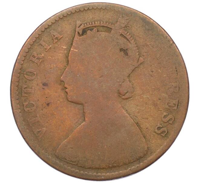 Монета 1/4 анны 1888 года Британская Индия (Артикул K12-21624)