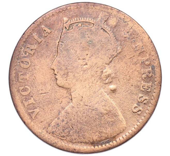 Монета 1/4 анны 1890 года Британская Индия (Артикул K12-21625)