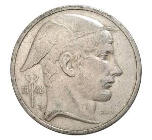 50 франков 1948 года Бельгия — надпись на фламандском (BELGIE) — Фото №1