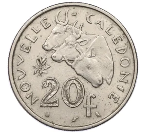 20 франков 1970 года Новая Каледония