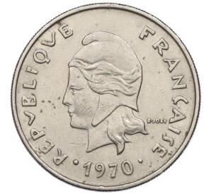 20 франков 1970 года Новая Каледония
