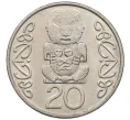 Монета 20 центов 1990 года Новая Зеландия (Артикул K12-21363)