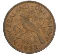 Монета 1 пенни 1952 года Новая Зеландия (Артикул K12-21368)