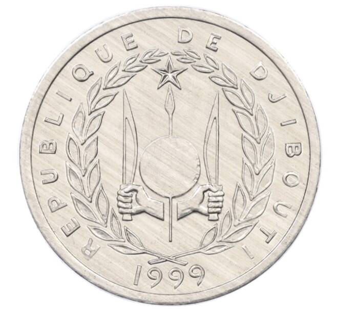 Монета 1 франк 1999 года Джибути (Артикул K12-21376)