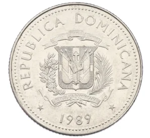 25 сентаво 1989 года Доминиканская республика
