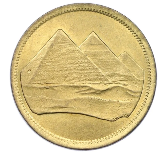 Монета 5 пиастров 1984 года Египет (Артикул K12-21411)