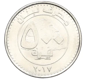 500 ливров  2017 года Ливан