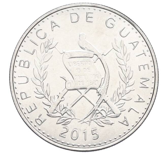 Монета 10 сентаво 2015 года Гватемала (Артикул K12-21712)