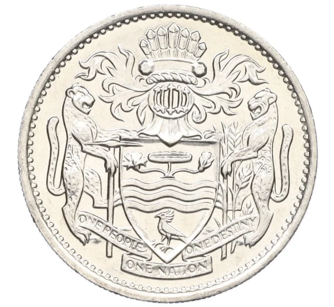 Монета 25 центов 1991 года Гайана (Артикул K12-21721)