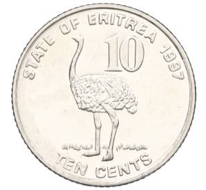 10 центов 1997 года Эритрея