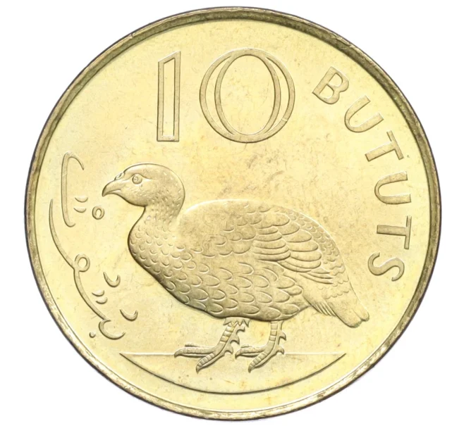 Монета 10 бутутов 1998 года Гамбия (Артикул K12-21738)